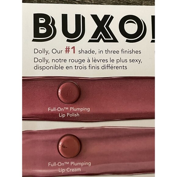 3 Buxom Full-On Plumping Lip Polish cream matte DOLLY 0.13ml ULTA gift - Picture 6 of 6